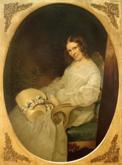 Rayskin muotokuva Minna Pompiliasta tekijältä Louis Ferdinand von Rayski