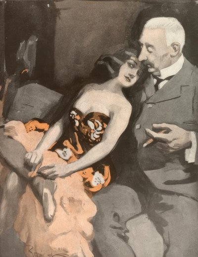 Haluatko naimisiin kanssani, läski? Osta minulle sen sijaan iltatakki! tekijältä Ferdinand von Reznicek