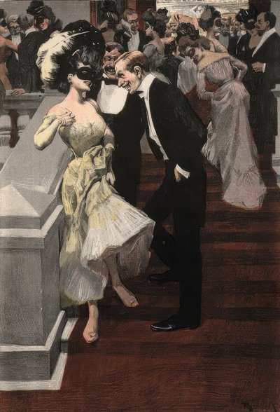 Reznicek / Bal pare / aus: Galante Welt/1904 tekijältä Ferdinand von Reznicek