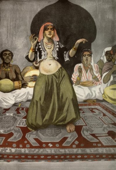 Reznicek / vatsatanssi / grafiikka 1906 tekijältä Ferdinand von Reznicek