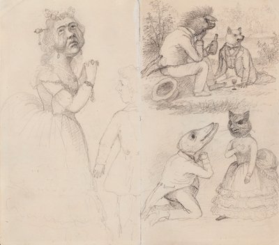 Karikatyyrit tekijältä Ferdinand von Wright