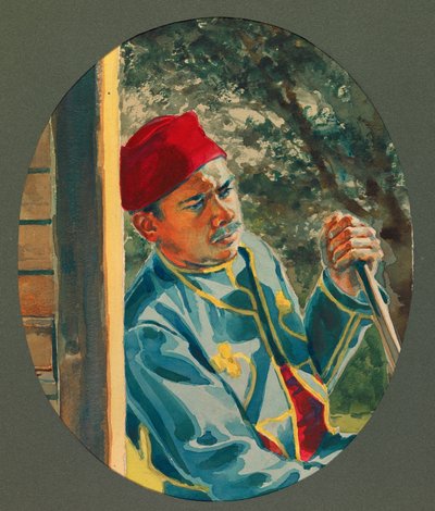 Pimero, algerialainen ampuja, Gustrow tekijältä Fernand Barbier