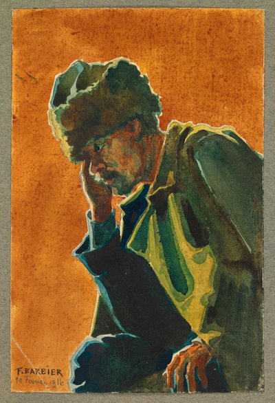 Venäläinen vanki, Gustrow tekijältä Fernand Barbier