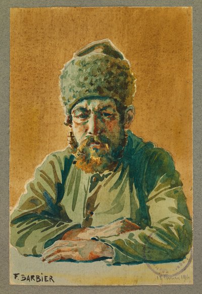 Venäläinen vanki, Gustrow tekijältä Fernand Barbier