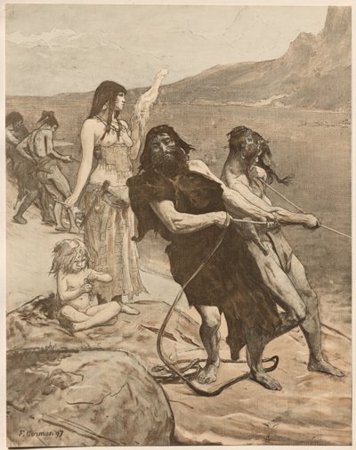 Lacustrine City, 1897. tekijältä Fernand Cormon