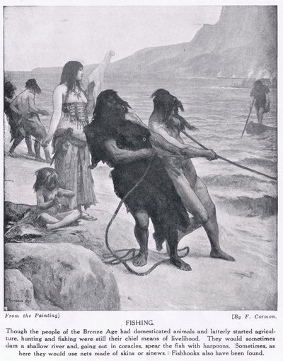 Kalastus, kuvitus teoksesta 