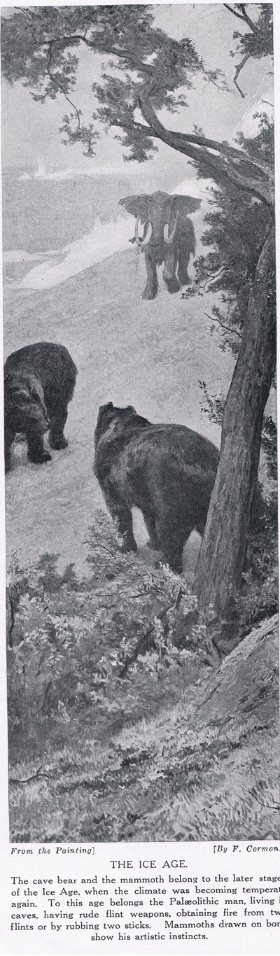 The Ice Age, kuvitus teoksesta "Hutchinson