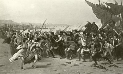 Salamisin voittajat (syväpaino) tekijältä Fernand Cormon