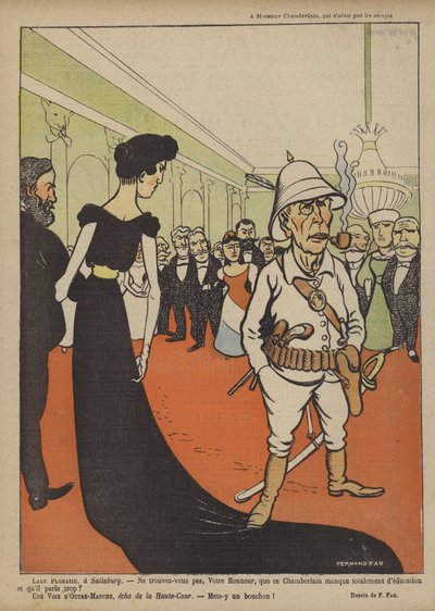 Kuvitus Le Rirelle tekijältä Fernand Fau