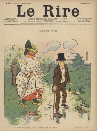 Kuvitus Le Rirelle tekijältä Fernand Fau