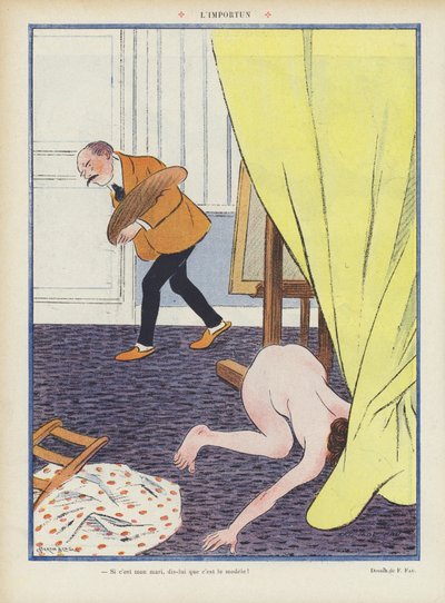 Kuvitus Le Rirelle tekijältä Fernand Fau