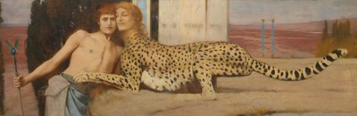 Hyväilee tekijältä Fernand Khnopff