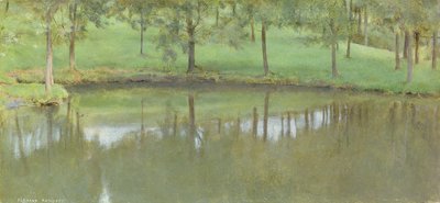 Huonekalut ja erilaiset esineet 1100- ja 1300-luvuilta tekijältä Fernand Khnopff