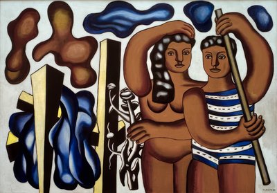 Aadam ja Eeva (tutkimus) tekijältä Fernand Leger