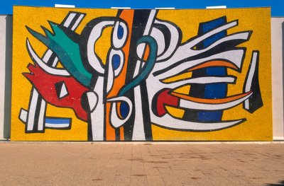 Cote d Azur tekijältä Fernand Leger