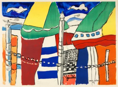 Deauville, elokuu 1950 tekijältä Fernand Leger