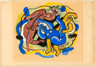 Sukeltajat tekijältä Fernand Leger