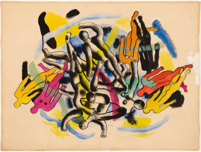Sukeltajat tekijältä Fernand Leger