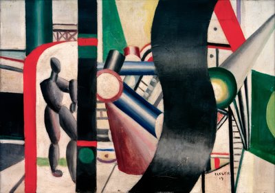 Värillinen kuljettaja tekijältä Fernand Leger