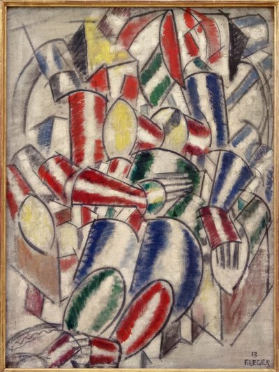 Nainen nojatuolissa tekijältä Fernand Leger