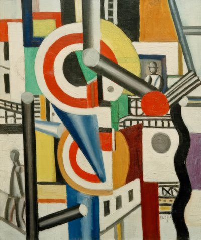 Kaksi levyä kaupungissa tekijältä Fernand Leger