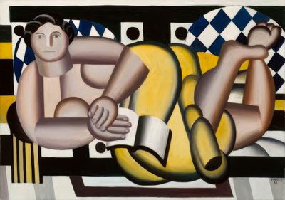 Makaava nainen tekijältä Fernand Leger