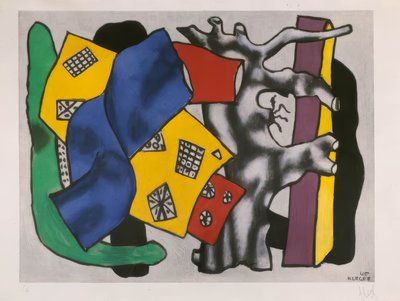 "Racines grises" (Harmaat juuret) tekijältä Fernand Leger
