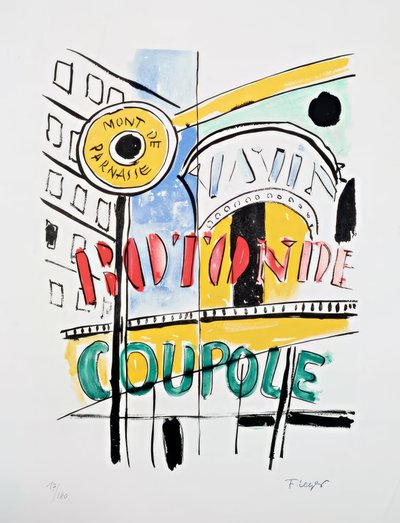 Die Stadt: Montparnasse von Fernand Leger