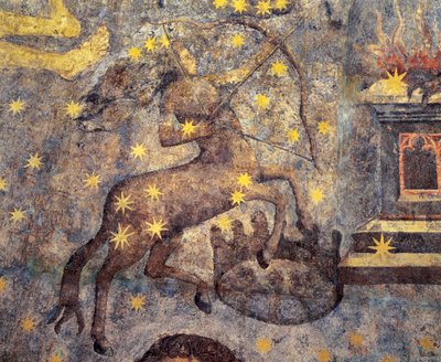 Zodiakin kupoli, Kentauri, 1485 tekijältä Fernando Gallego