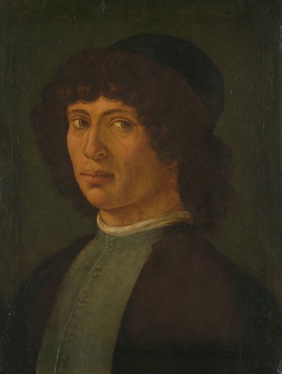 Nuoren miehen muotokuva tekijältä Filippino Lippi (manner of)