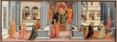 Ester ennen Ahasverusta, 1478-1480 tekijältä Filippino Lippi