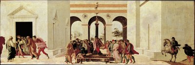 Lucrecen kuolema (Detrempe puulla tekijältä Filippino Lippi
