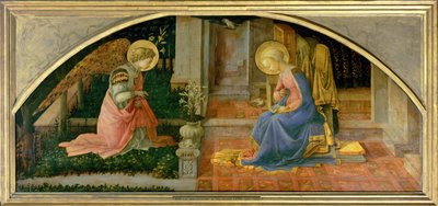 Annunciation (maalaus) tekijältä Filippino Lippi