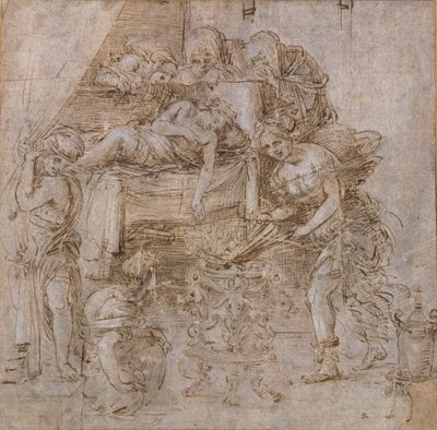 Meleagerin kuolema, 1490-luku tekijältä Filippino Lippi