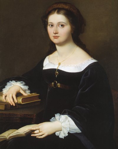 Costanza Monti Perticarin muotokuva, 1819-1821. tekijältä Filippo Agricola