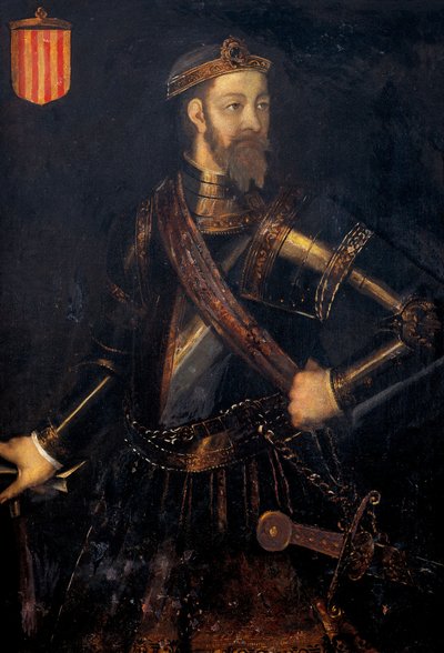 Muotokuva Ramon (Raymond) Borell I:stä (972-1017), Barcelonan, Geronan ja Ausonan jaarlista tekijältä Filippo Ariosto