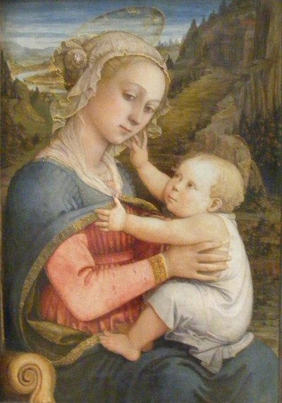 Saksa: Maria mit Kind Madonna ja lapsi tekijältä Filippo Lippi