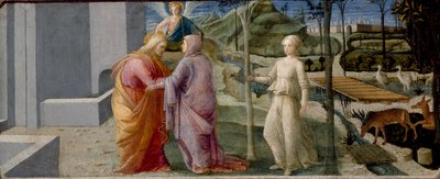 Kokous Golden Gatessa, 1440-1445 tekijältä Filippo Lippi
