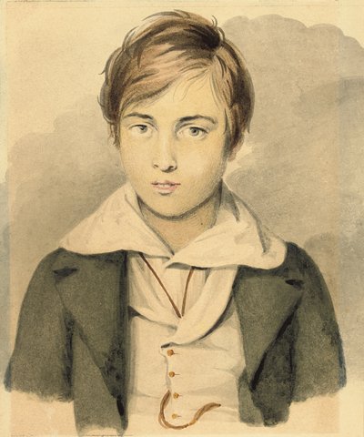 Muotokuva William Michael Rossetista tekijältä Filippo Pistrucci