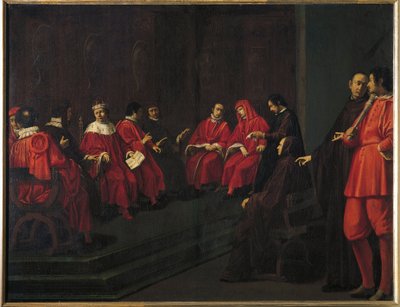 Italia, Firenze, Firenzen luostarit Pyhän Giovanni Gualberton juhlan perustaminen tekijältä Filippo Tarchiani