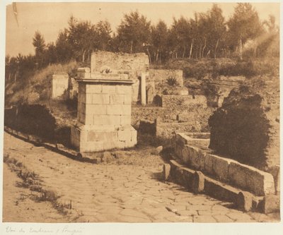 Hautakatu, Pompeji tekijältä Firmin Eugène Le Dien