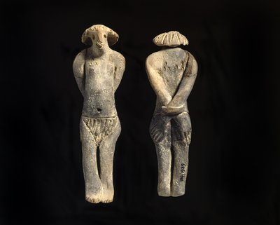 Exekration-figuuri, Keski-Britannia (savi) tekijältä First Intermediate Period Egyptian