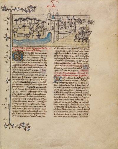 Romulus ja Remus tekijältä First Master of the Bible historiale of Jean de Berry