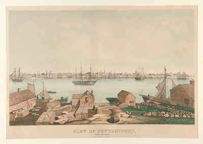 Näkymä Newburyportista (Salisburysta) tekijältä Fitz Henry Lane