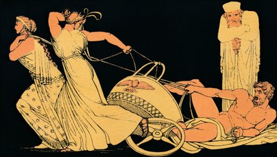 Atossasin unelma, 1880 tekijältä Flaxman