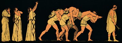 Kuolleet veljet, 1880 tekijältä Flaxman