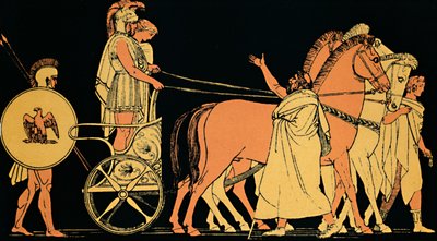 Agamemnonin paluu, 1880 tekijältä Flaxman