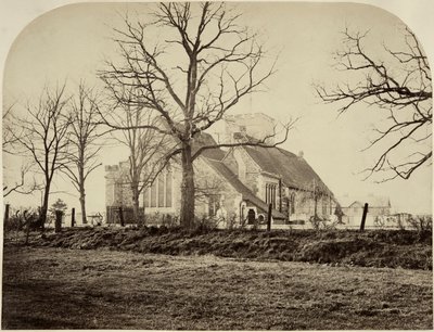 St Paulinuksen kirkko, Crayford, Lontoo, c1865-c1894 tekijältä Flaxman Charles John Spurrell