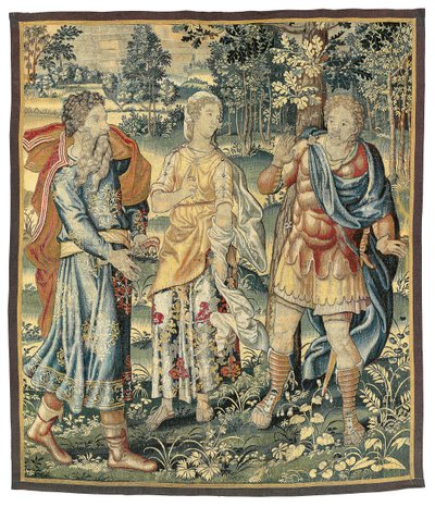Raamatullinen kuvakudos, Bryssel, 1500-luvun puoliväli tekijältä Flemish School