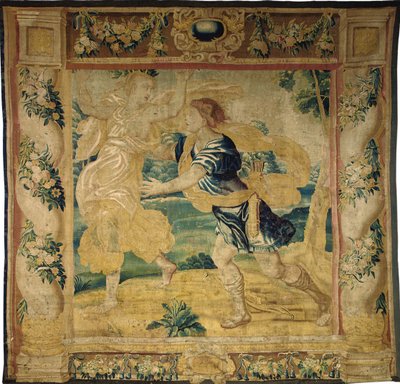 Brysselin mytologinen kuvakudos, 1600-luvun puoliväli tekijältä Flemish School